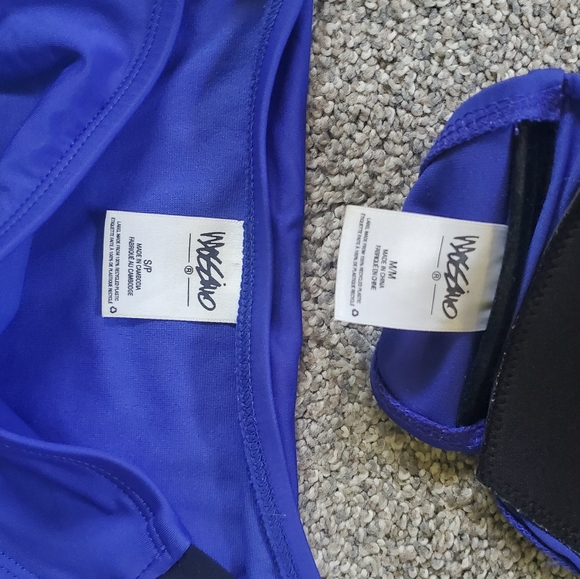 EUC Mossimo 2 Piece Bandeau Strapless Bikini Set - Picture 3 of 8